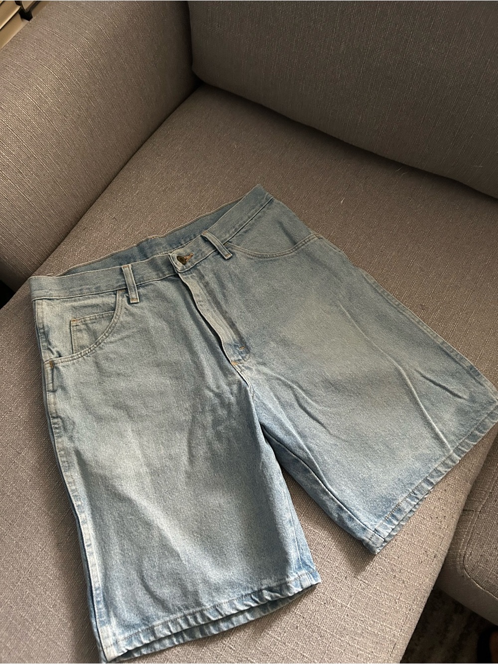 Wrangler Vintage Light Blue Denim shorts
